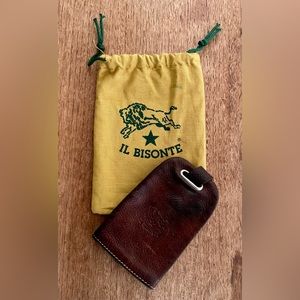 Il Bisonte Calf Leather Keyring